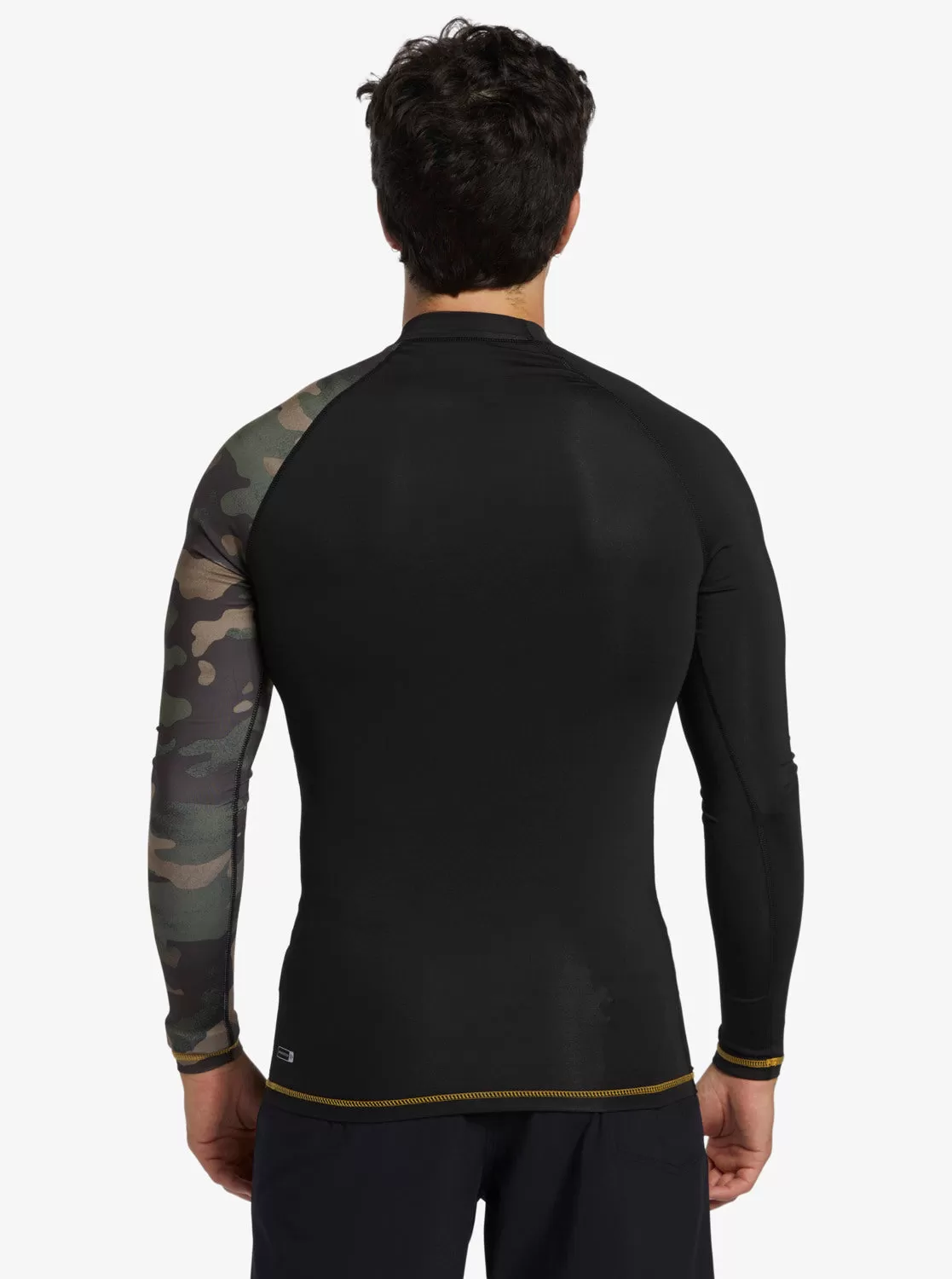 Hi Island Rush Long Sleeve UPF 50 Rashguard - Black