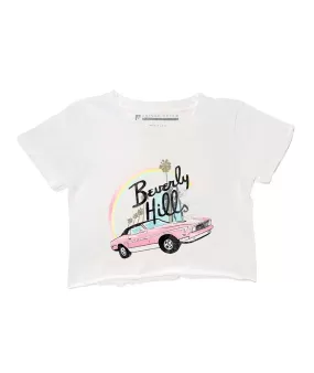 Prince Peter Girls Beverly Hills Roadster Crop Tee