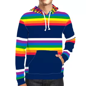 Rainbow Romper Room III Unisex Pullover Hoodie