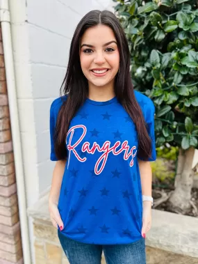 Ranger Blue Stars Graphic Tee