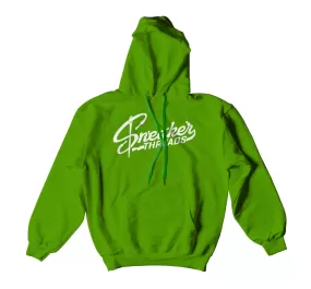 Retro 10 Seattle Hoody - ST Logo - Green