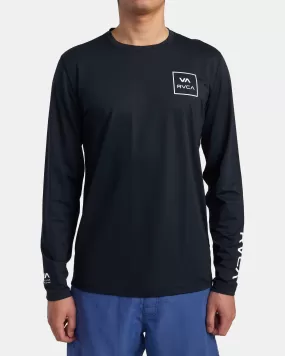 RVCA Long Sleeve Rashguard - Black