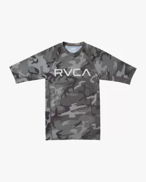 RVCA Short Sleeve Rashguard - Camo