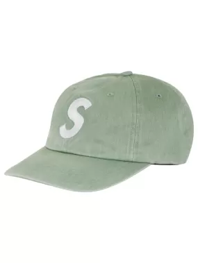 Supreme Pigment Print S Logo 6-Panel Light Sage (FW22)