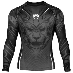 Venum Bloody Roar Rashguard - Long Sleeves - Grey - Exclusive