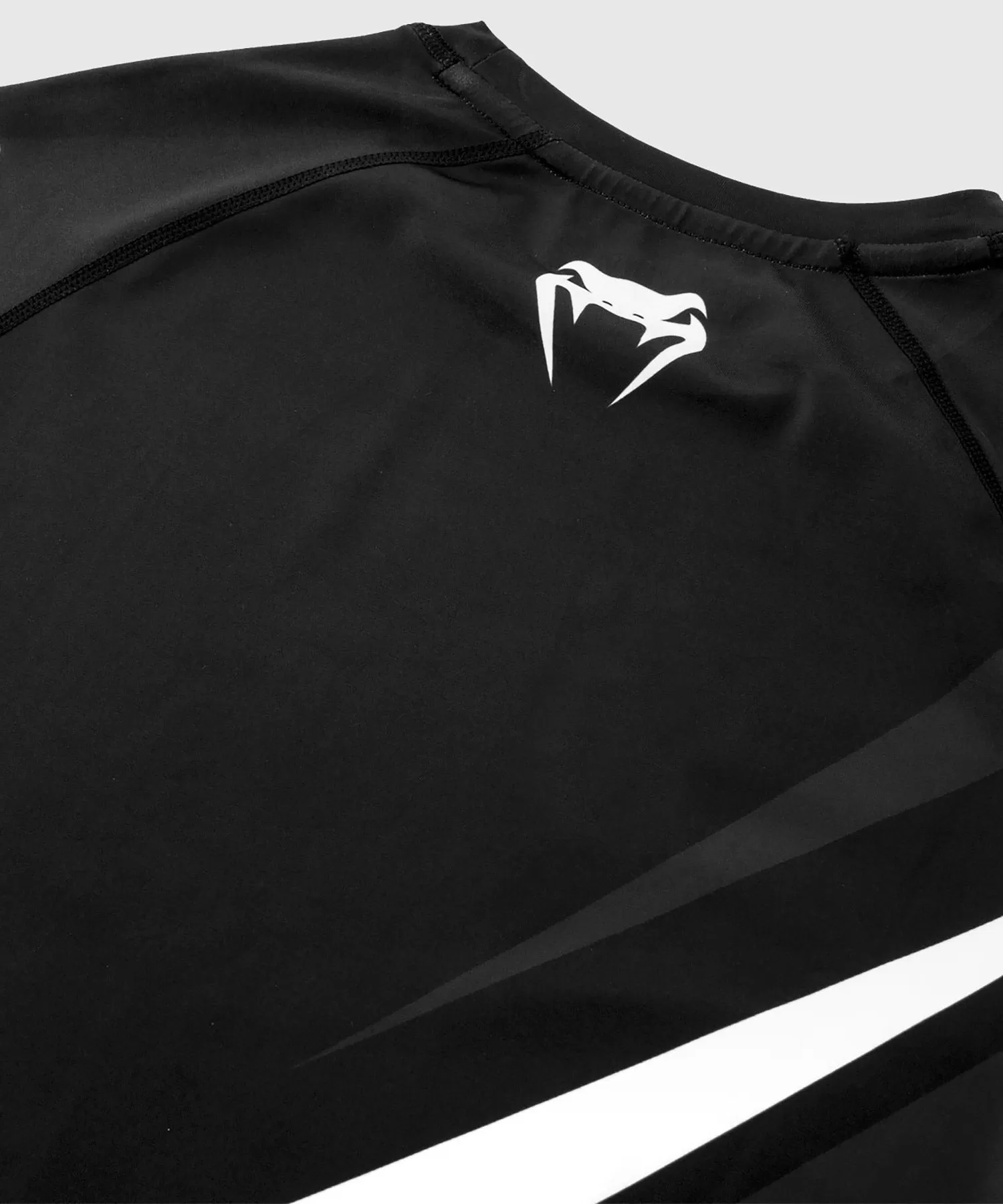 Venum Contender 4.0 Rashguard - Long Sleeves - Black/Grey-White