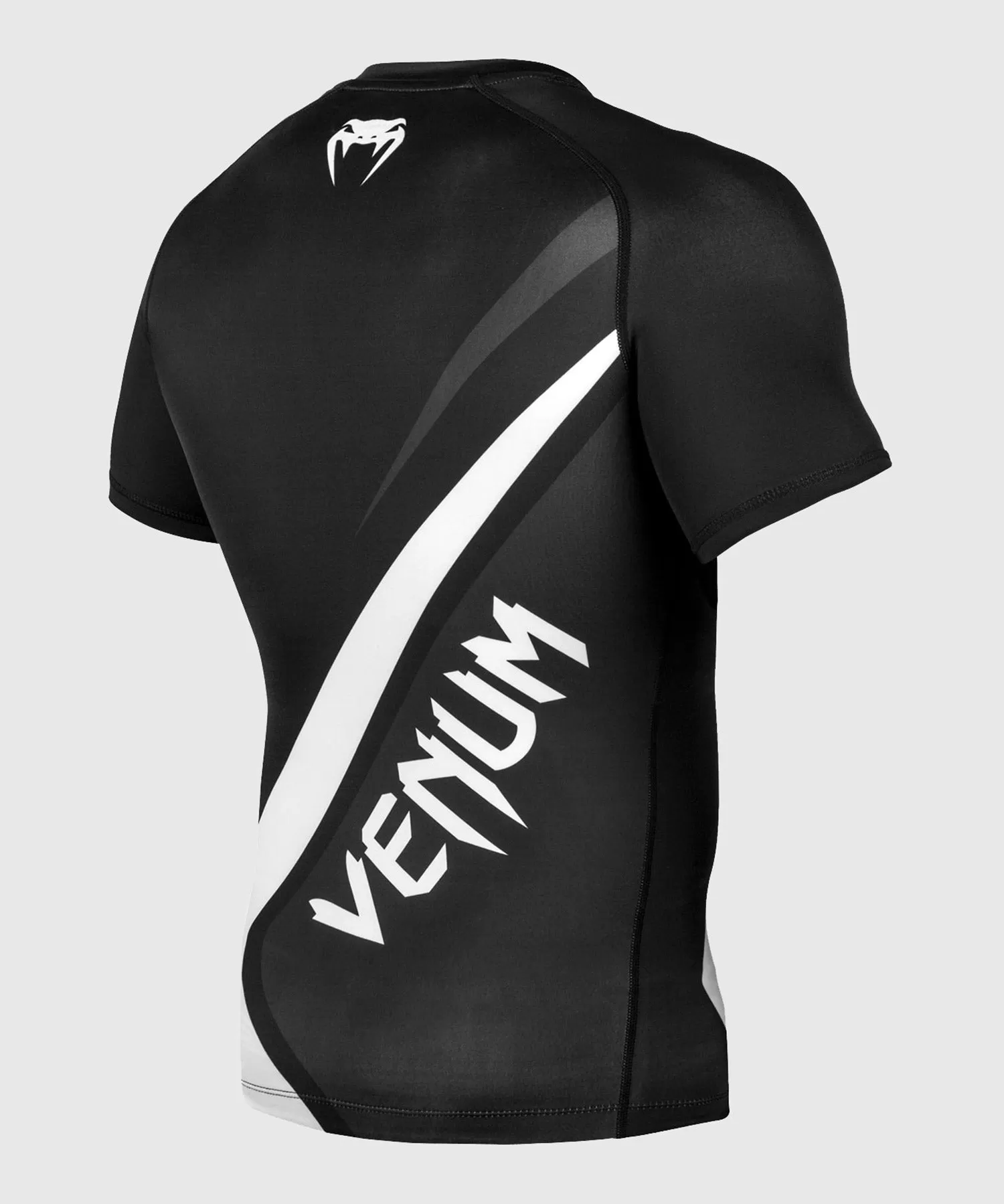 Venum Contender 4.0 Rashguard - Short Sleeves - Black/Grey-White