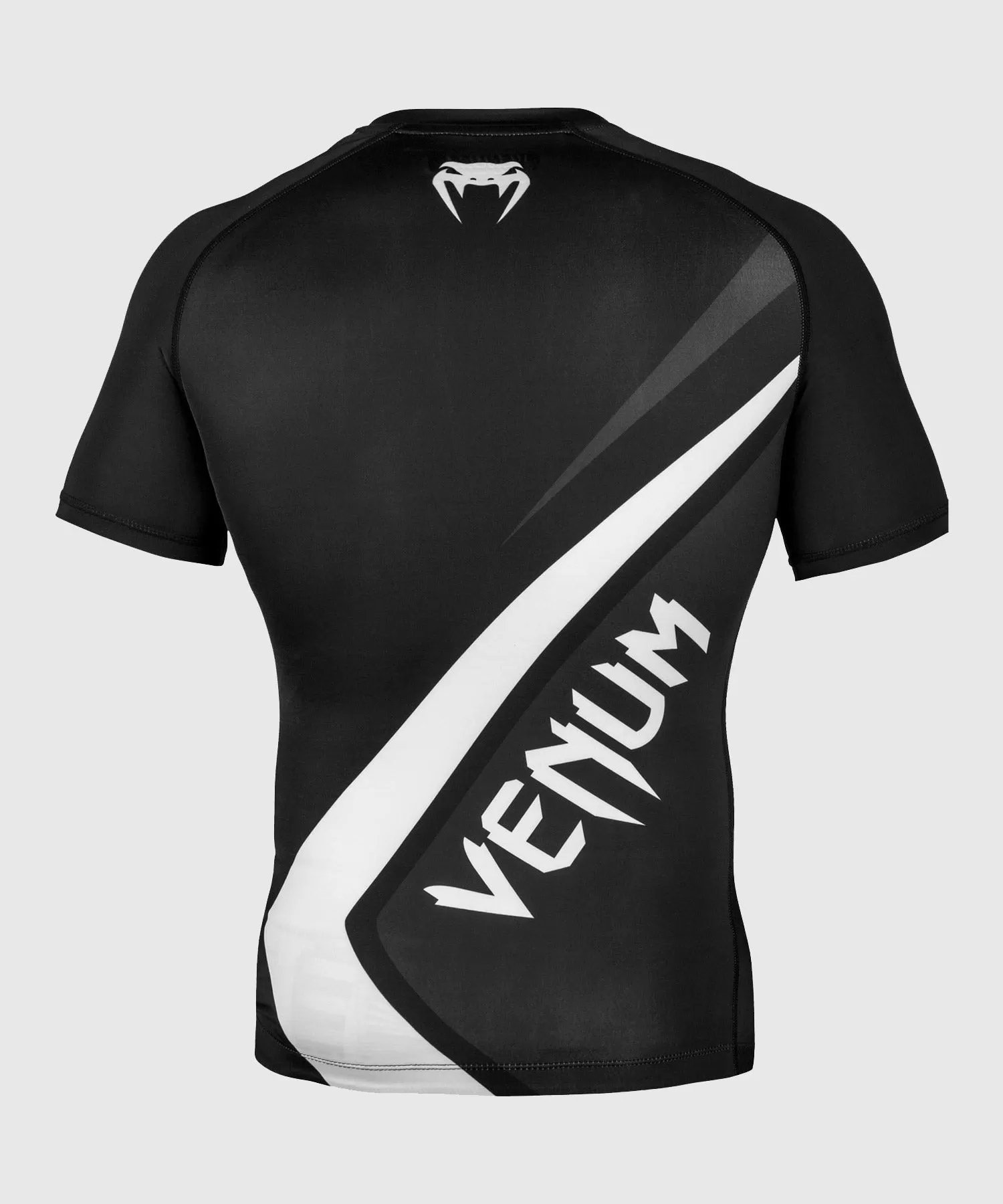 Venum Contender 4.0 Rashguard - Short Sleeves - Black/Grey-White